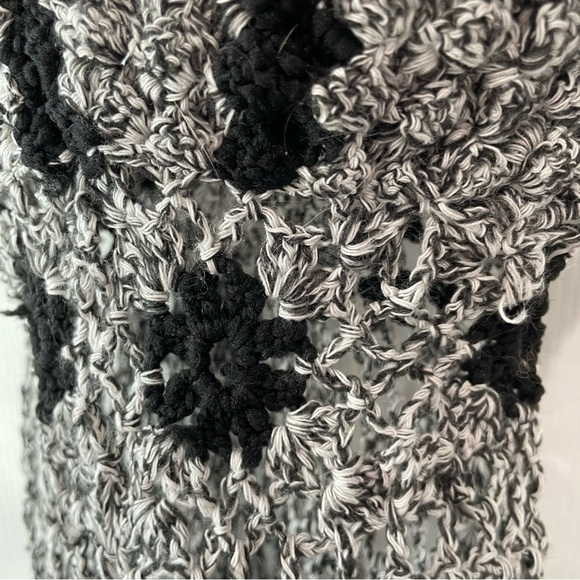 Handmade knit dress / cover up one size - Picture 2 of 7